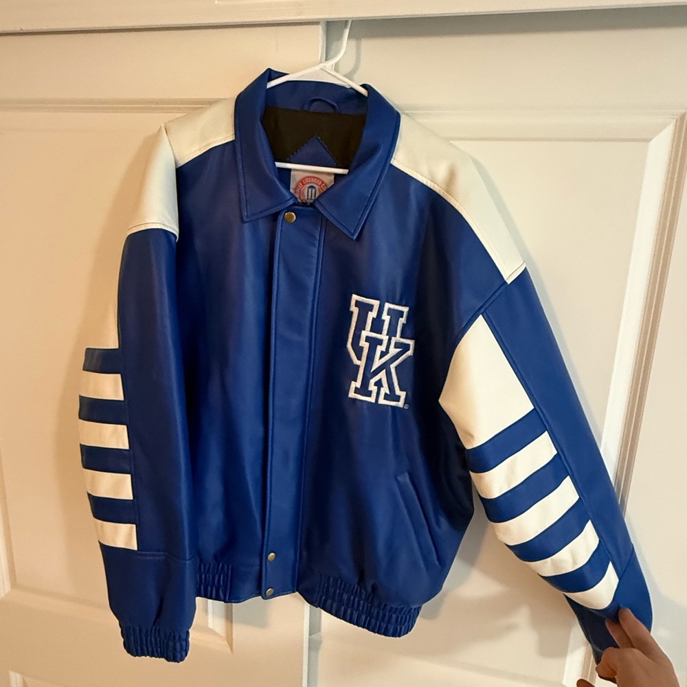 Kentucky Wildcats UK Vintage Retro Jacket size Large